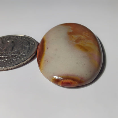 Polychrome Jasper gemstone cabochon - natural crystal healing stone for jewelry making by SemiPreciousCabs