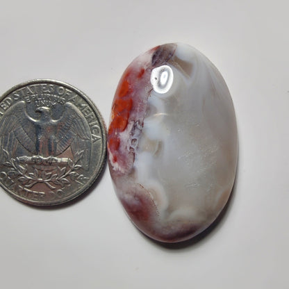 Botswana Agate gemstone cabochon - natural crystal healing stone for jewelry making by SemiPreciousCabs
