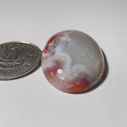 Botswana Agate gemstone cabochon - natural crystal healing stone for jewelry making by SemiPreciousCabs