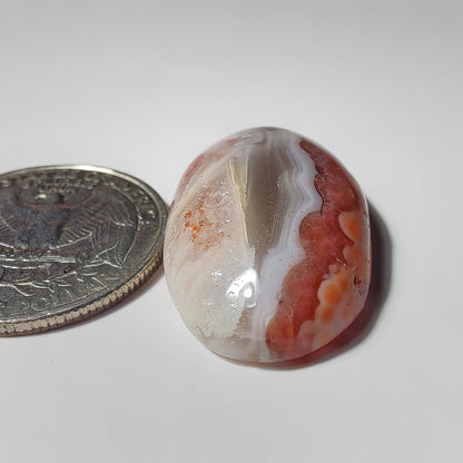 Botswana Agate gemstone cabochon - natural crystal healing stone for jewelry making by SemiPreciousCabs