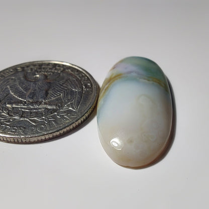 Ocean Jasper gemstone cabochon - natural crystal healing stone for jewelry making by SemiPreciousCabs