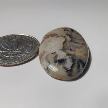 Wave Jasper gemstone cabochon - natural crystal healing stone for jewelry making by SemiPreciousCabs