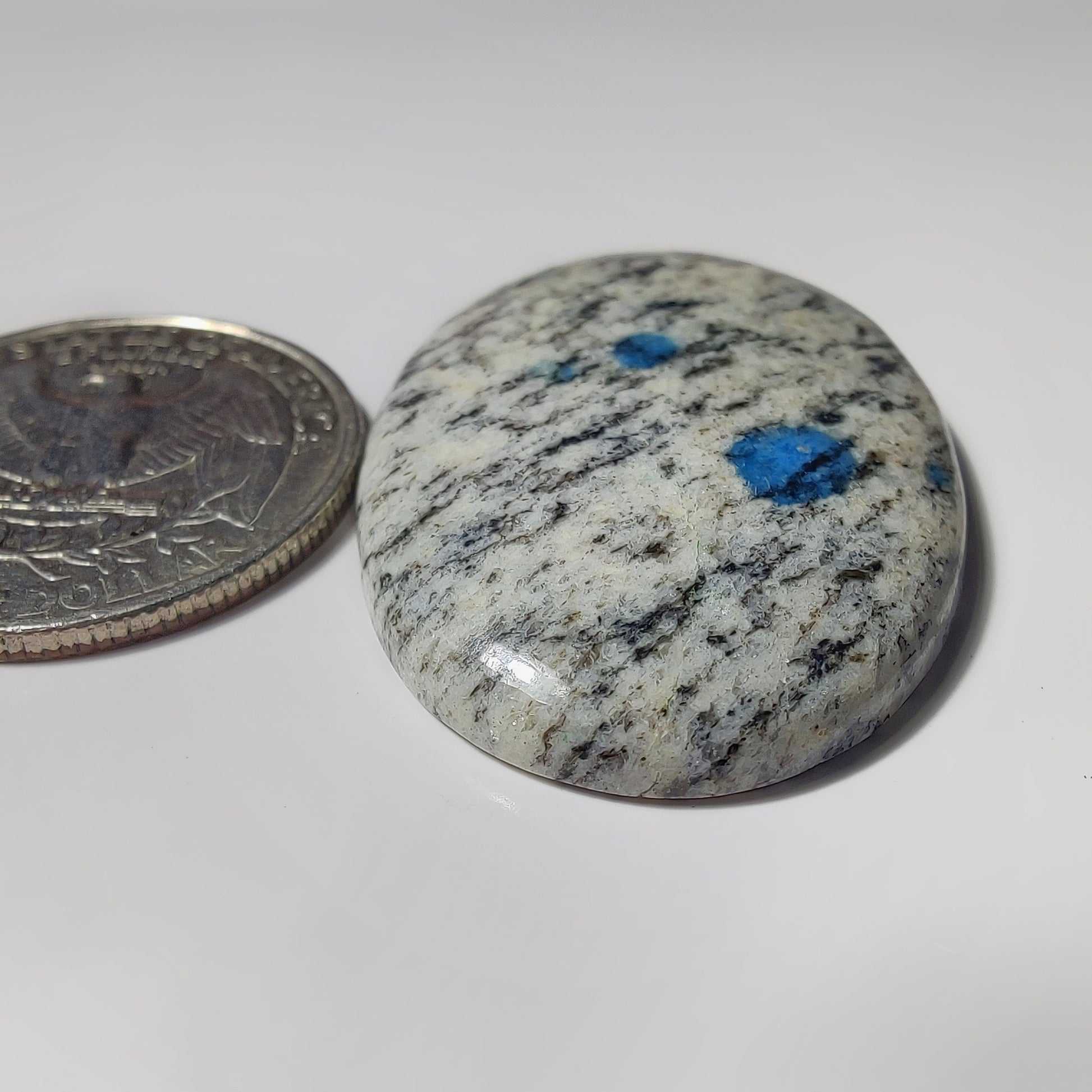 K2 Jasper gemstone cabochon - natural crystal healing stone for jewelry making by SemiPreciousCabs