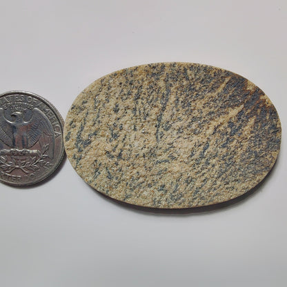 Psilomelane Dendritic Agate gemstone cabochon - natural crystal healing stone for jewelry making by SemiPreciousCabs