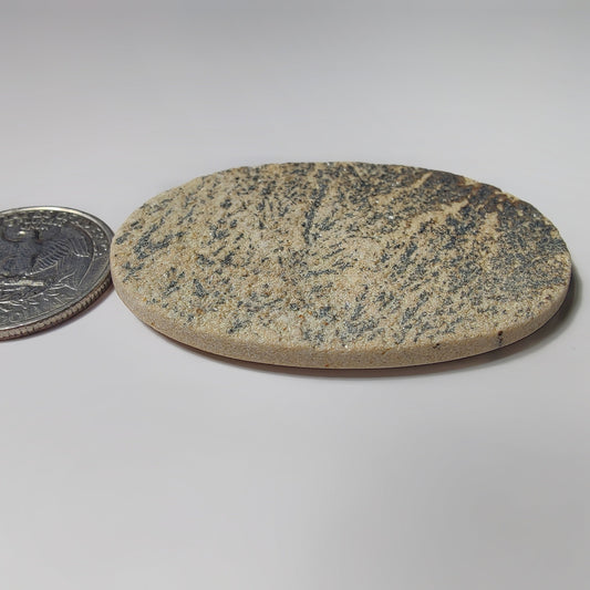 Psilomelane Dendritic Agate gemstone cabochon - natural crystal healing stone for jewelry making by SemiPreciousCabs
