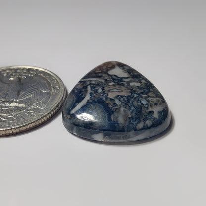 Orthoceras Jasper gemstone cabochon - natural crystal healing stone for jewelry making by SemiPreciousCabs