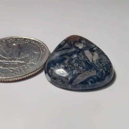 Orthoceras Jasper gemstone cabochon - natural crystal healing stone for jewelry making by SemiPreciousCabs