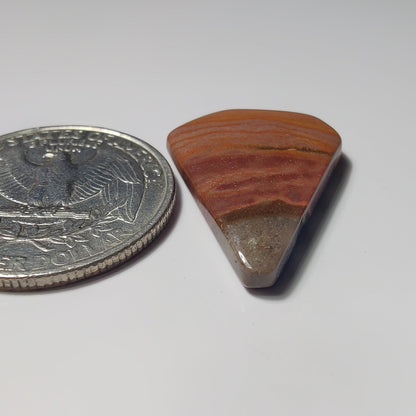 Polychrome Jasper gemstone cabochon - natural crystal healing stone for jewelry making by SemiPreciousCabs