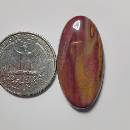 Mookaite gemstone cabochon - natural crystal healing stone for jewelry making by SemiPreciousCabs