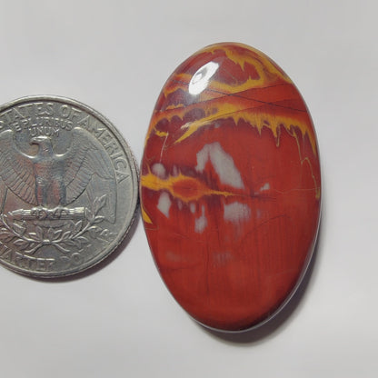 Noreena Jasper gemstone cabochon - natural crystal healing stone for jewelry making by SemiPreciousCabs