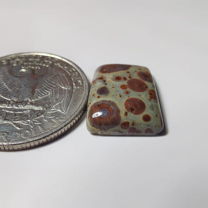 Asteroid Jasper gemstone cabochon - natural crystal healing stone for jewelry making by SemiPreciousCabs