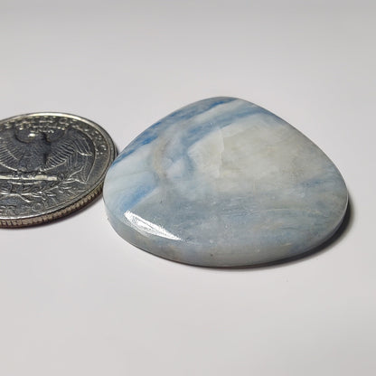 Scheelite gemstone cabochon - natural crystal healing stone for jewelry making by SemiPreciousCabs