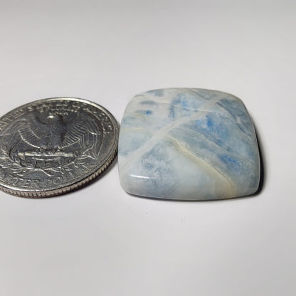 Scheelite gemstone cabochon - natural crystal healing stone for jewelry making by SemiPreciousCabs