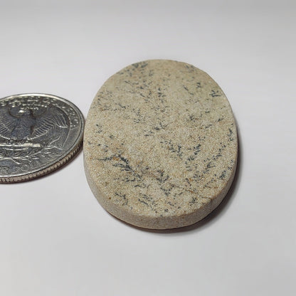 Psilomelane Dendritic Agate gemstone cabochon - natural crystal healing stone for jewelry making by SemiPreciousCabs