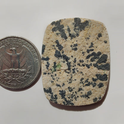 Psilomelane Dendritic Agate gemstone cabochon - natural crystal healing stone for jewelry making by SemiPreciousCabs