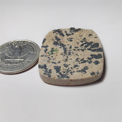 Psilomelane Dendritic Agate gemstone cabochon - natural crystal healing stone for jewelry making by SemiPreciousCabs