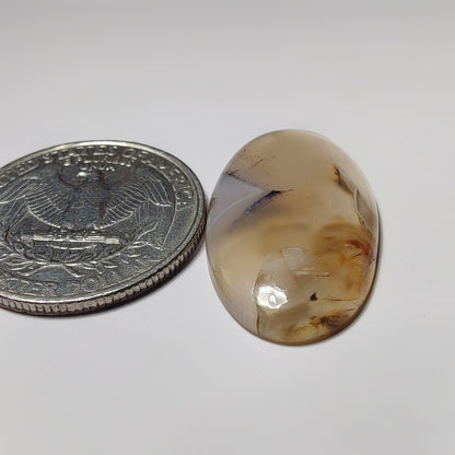 Montana Agate gemstone cabochon - natural crystal healing stone for jewelry making by SemiPreciousCabs