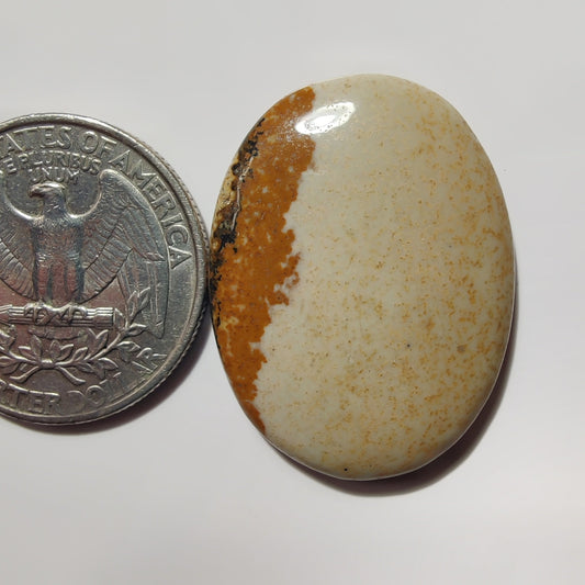 Picher Jasper gemstone cabochon - natural crystal healing stone for jewelry making by SemiPreciousCabs