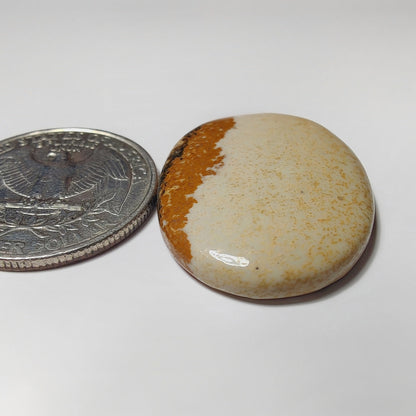 Picher Jasper gemstone cabochon - natural crystal healing stone for jewelry making by SemiPreciousCabs