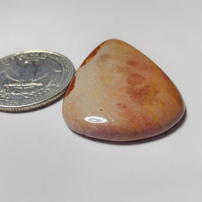 Polychrome Jasper gemstone cabochon - natural crystal healing stone for jewelry making by SemiPreciousCabs