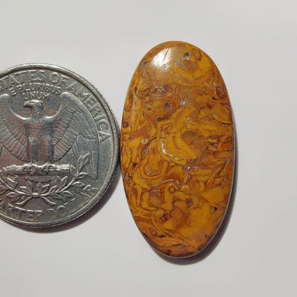 Mariam Jasper gemstone cabochon - natural crystal healing stone for jewelry making by SemiPreciousCabs