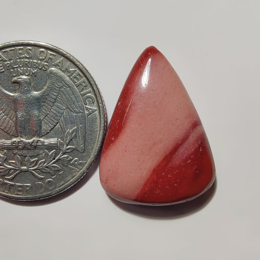 Mookaite gemstone cabochon - natural crystal healing stone for jewelry making by SemiPreciousCabs