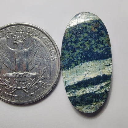 Zebra Jasper gemstone cabochon - natural crystal healing stone for jewelry making by SemiPreciousCabs