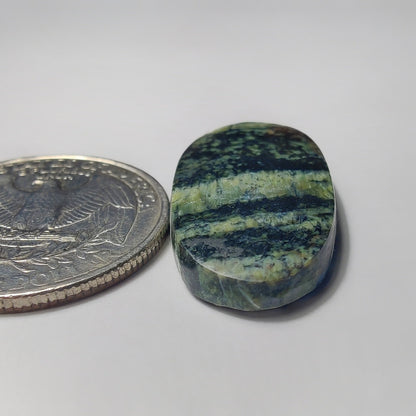 Zebra Jasper gemstone cabochon - natural crystal healing stone for jewelry making by SemiPreciousCabs