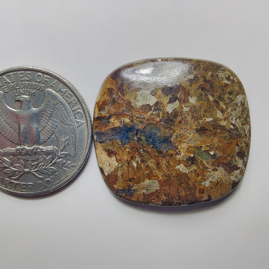 Bronzite gemstone cabochon - natural crystal healing stone for jewelry making by SemiPreciousCabs