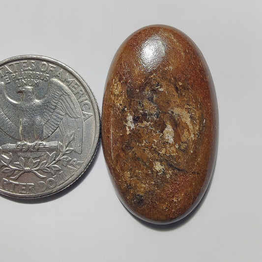 Bronzite gemstone cabochon - natural crystal healing stone for jewelry making by Gemivra