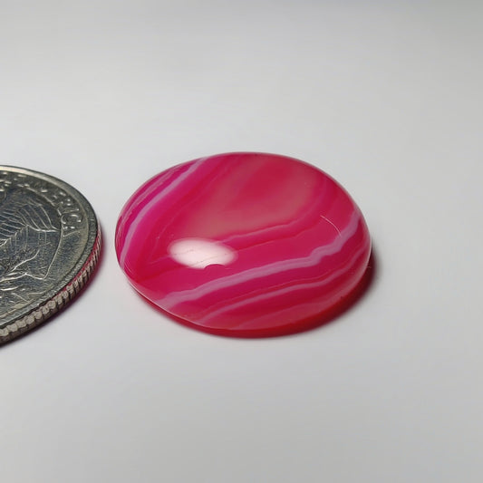 Dyed Banded Agate