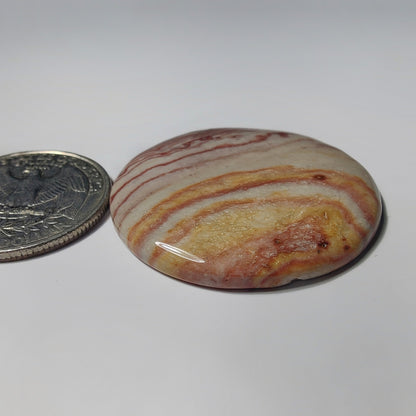 Rosetta Jasper gemstone cabochon - natural crystal healing stone for jewelry making by Gemivra