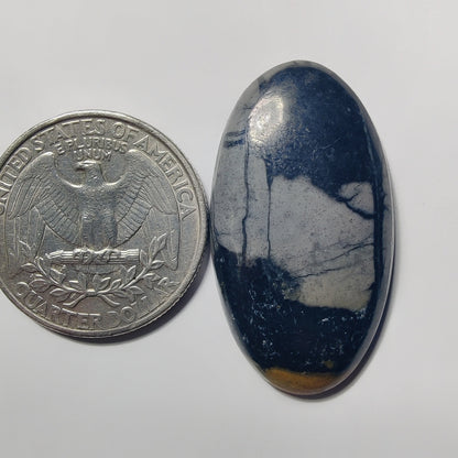 Picasso Jasper gemstone cabochon - natural crystal healing stone for jewelry making by Gemivra