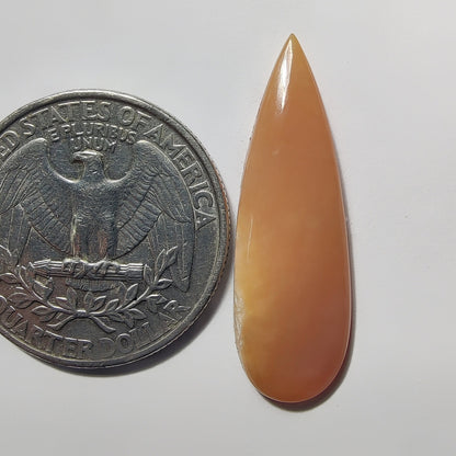 Pink Opal gemstone cabochon - natural crystal healing stone for jewelry making by Gemivra