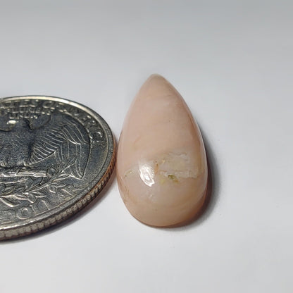 Pink Opal gemstone cabochon - natural crystal healing stone for jewelry making by Gemivra