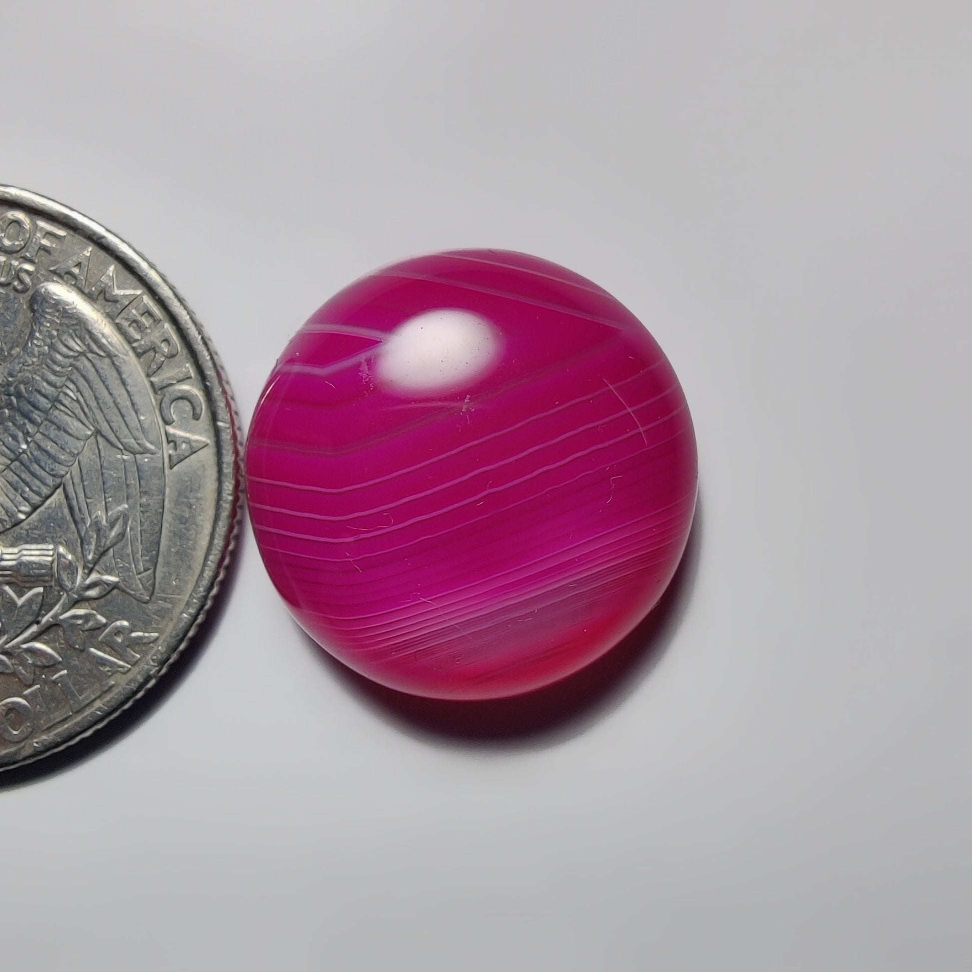 Dyed Banded Agate
