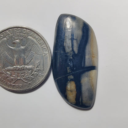 Picasso Jasper gemstone cabochon - natural crystal healing stone for jewelry making by Gemivra