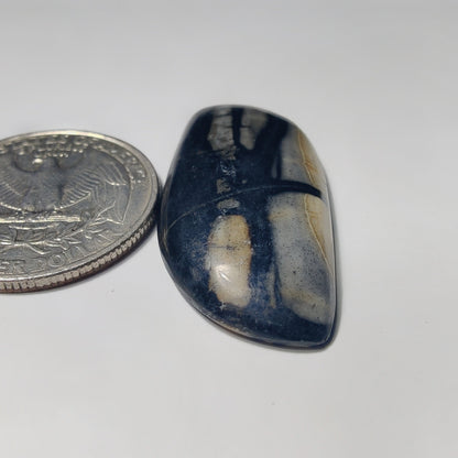 Picasso Jasper gemstone cabochon - natural crystal healing stone for jewelry making by Gemivra