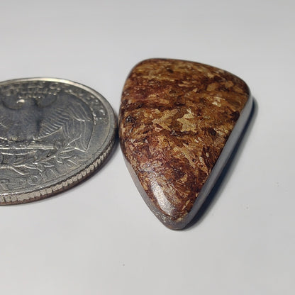 Bronzite gemstone cabochon - natural crystal healing stone for jewelry making by Gemivra