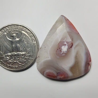 Botswana Agate gemstone cabochon - natural crystal healing stone for jewelry making by Gemivra