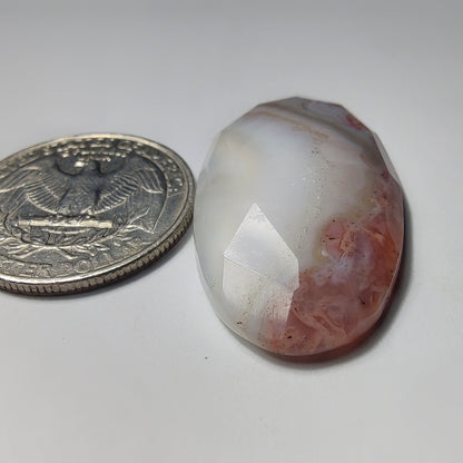 Botswana Agate gemstone cabochon - natural crystal healing stone for jewelry making by Gemivra