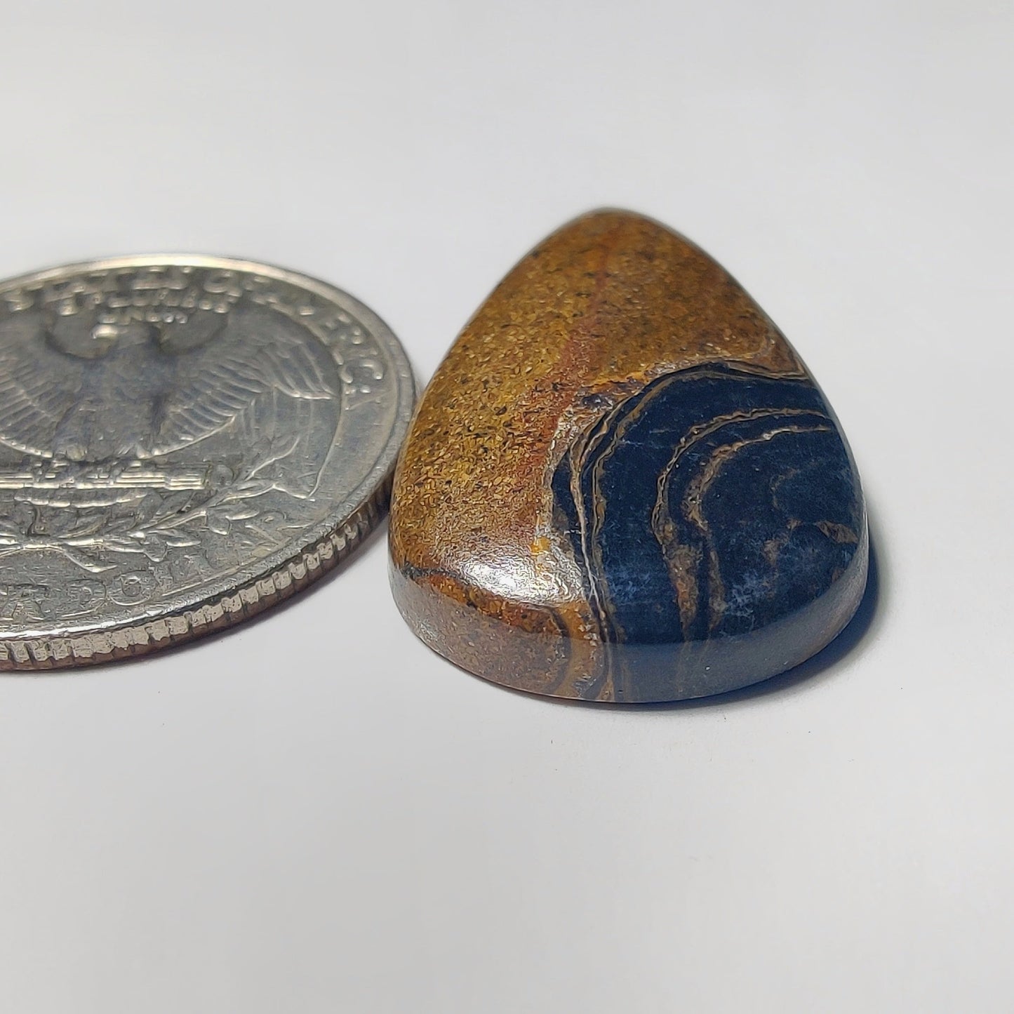 Stromatolite gemstone cabochon - natural crystal healing stone for jewelry making by Gemivra