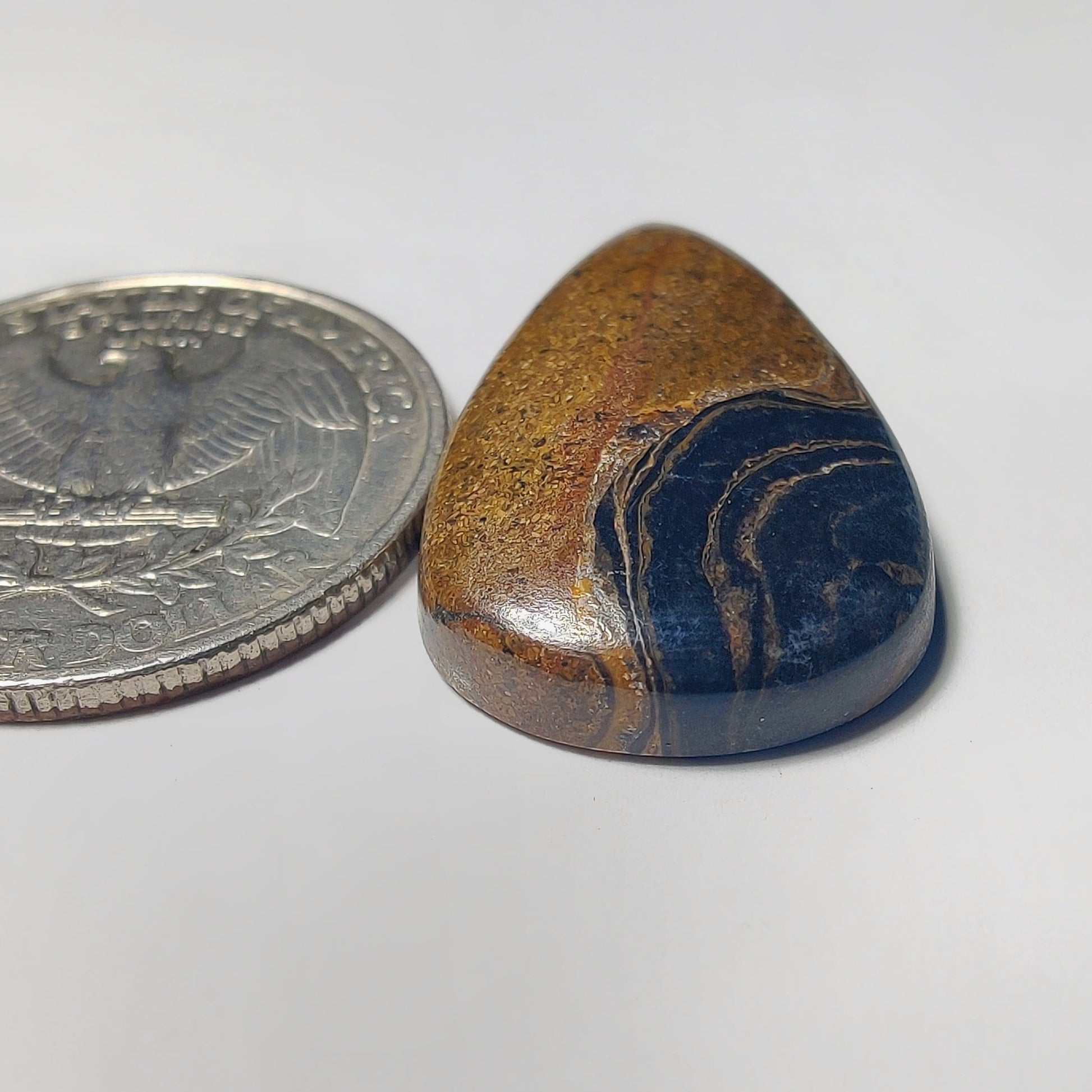 Stromatolite gemstone cabochon - natural crystal healing stone for jewelry making by Gemivra