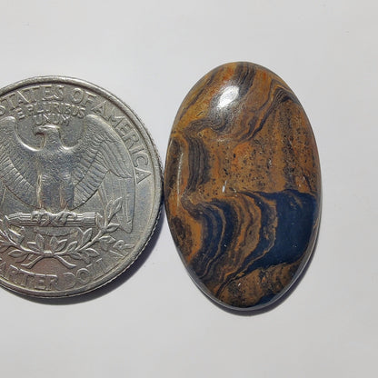 Stromatolite gemstone cabochon - natural crystal healing stone for jewelry making by Gemivra