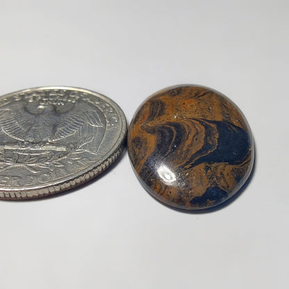 Stromatolite gemstone cabochon - natural crystal healing stone for jewelry making by Gemivra
