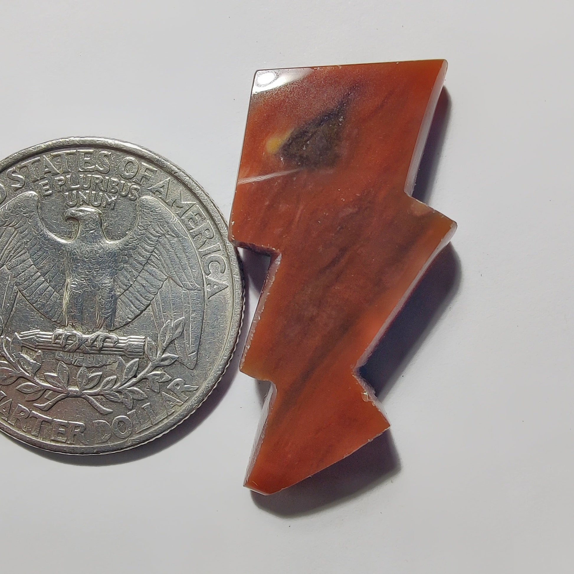 Banded Agate gemstone cabochon - natural crystal healing stone for jewelry making by Gemivra