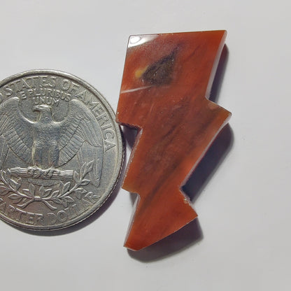 Banded Agate gemstone cabochon - natural crystal healing stone for jewelry making by Gemivra
