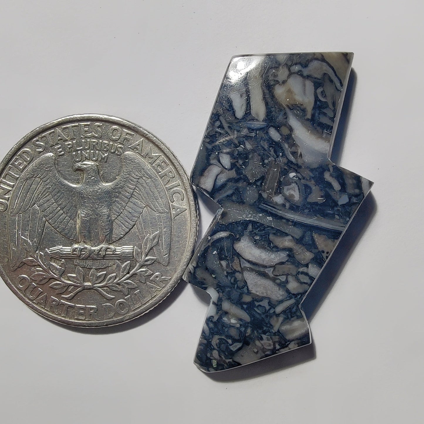 Orthoceras Jasper gemstone cabochon - natural crystal healing stone for jewelry making by Gemivra