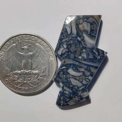 Orthoceras Jasper gemstone cabochon - natural crystal healing stone for jewelry making by Gemivra