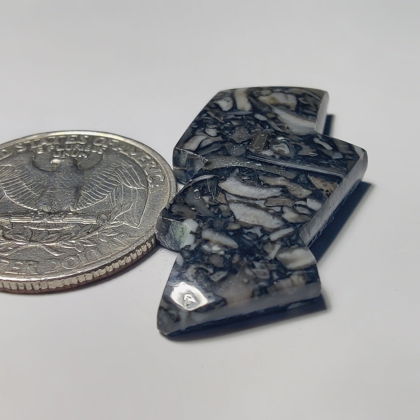 Orthoceras Jasper gemstone cabochon - natural crystal healing stone for jewelry making by Gemivra